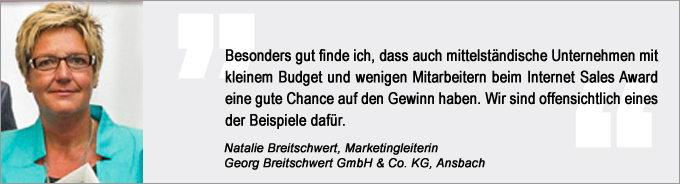 Natalie Breitschwert Natalie Breitschwert, Internet Sales Award