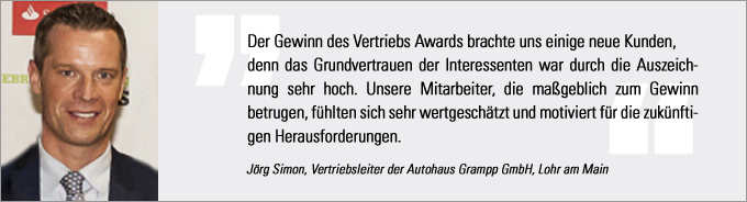 Statement Jörg Simon Jörg Simon, Autohaus Grampp GmbH, kfz-betrieb, Gebrauchtwagen Praxis