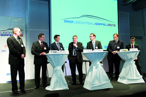 Podium Leichtbau Gipfel