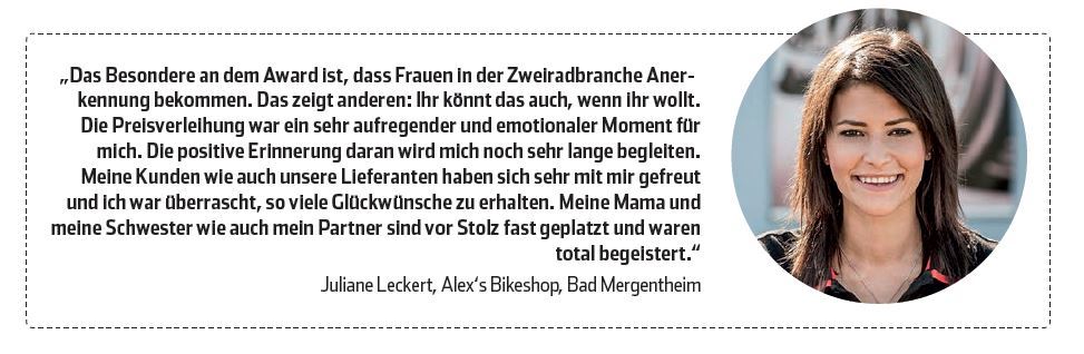 Statement Juliane Leckert Statement Juliane Leckert, Bike Woman