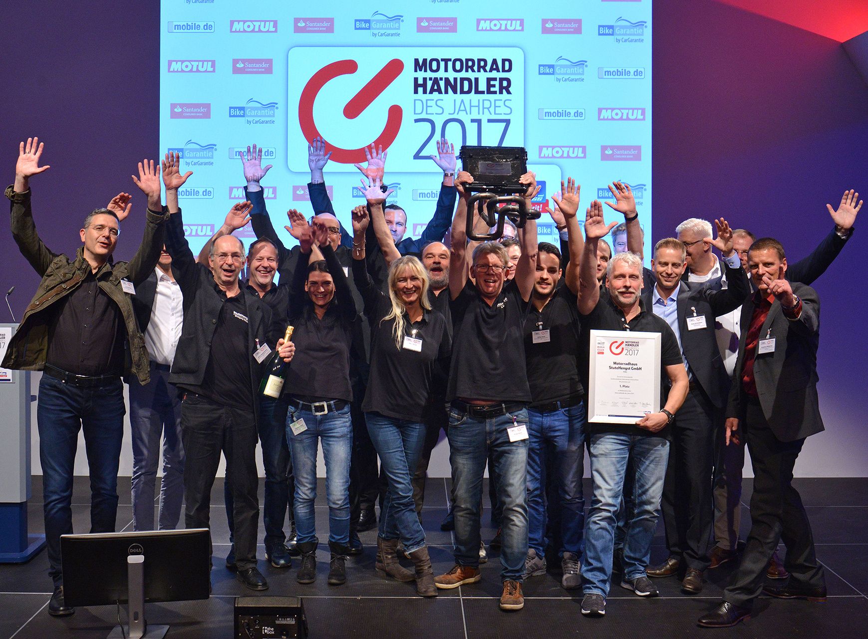 Gewinner 2017 Motorradhändler des Jahres Gewinner 2017