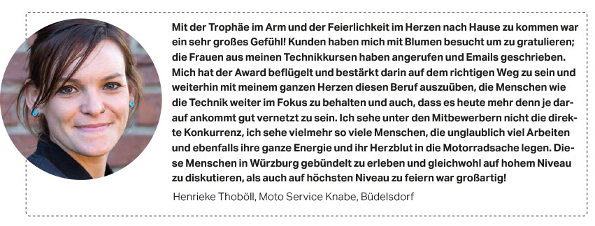 Statement_Thoböll Bike woman of the year