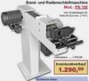 Abrasive belt machines - Band- und Radienschleifmaschine PN 100
