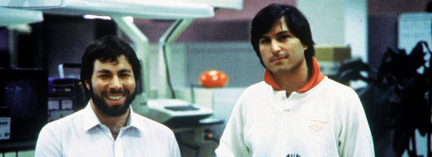 Das Archivfoto aus dem Jahr 1978 zeigt Steve Jobs (r) und Steve Wozniak (l). Das Archivfoto aus dem Jahr 1978 zeigt Steve Jobs (r) und Steve Wozniak (l).