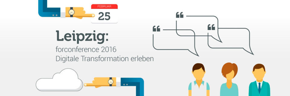 Unter dem Motto „Digitale Transformation“ trafen sich im Februar 2016 Forcont-Kunden, kaufmännische und technische Entscheider sowie ECM/DMS-Interessierte. Unter dem Motto „Digitale Transformation“ trafen sich im Februar 2016 Forcont-Kunden, kaufmännische und technische Entscheider sowie ECM/DMS-Interessierte.
