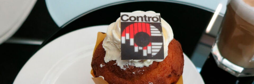 30 Jahre Control – im Pressezentrum gibt es Cupcakes zum Jubiläum. 30 Jahre Control – im Pressezentrum gibt es Cupcakes zum Jubiläum.
