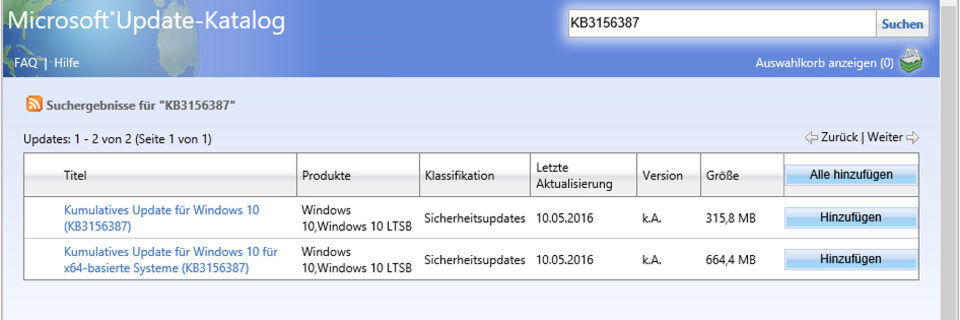 Künftig will Microsoft einige Updates nicht mehr separat im Download Center anbieten und verweist Anwender schon jetzt auf den Microsoft Update Catalog. Künftig will Microsoft einige Updates nicht mehr separat im Download Center anbieten und verweist Anwender schon jetzt auf den Microsoft Update Catalog.