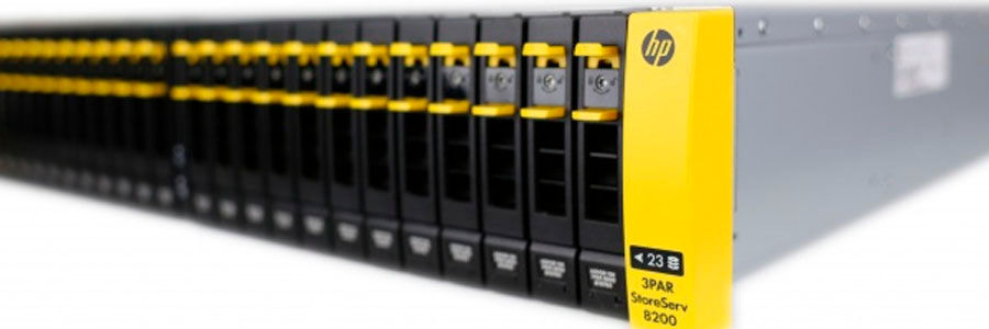 HP 3Par Storeserv bietet Multi-Petabyte-Systeme mit bis zu 3,2 Millionen IOPs und Scale-Out-Kapazitäten von zwei bis acht Controllern sowie geprüfter Tier-1-Resilienz an. HP 3Par Storeserv bietet Multi-Petabyte-Systeme mit bis zu 3,2 Millionen IOPs und Scale-Out-Kapazitäten von zwei bis acht Controllern sowie geprüfter Tier-1-Resilienz an.