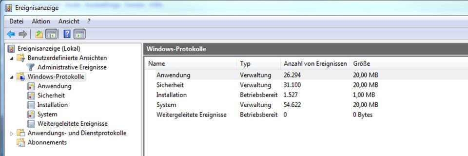 Die Protokolle der Ereignisanzeige sind ein mächtiges Instrument zur Fehlererkennung und -behebung in Windows. Die Protokolle der Ereignisanzeige sind ein mächtiges Instrument zur Fehlererkennung und -behebung in Windows.