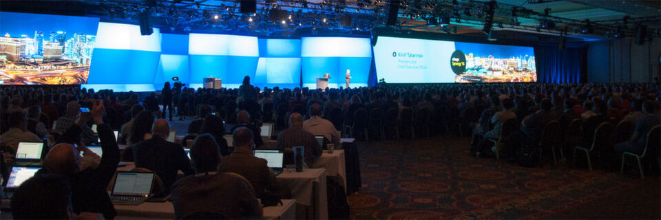 Die Citrix-Hausmesse "Synergy" fand vom 24. bis 26.05.2016 in Las Vegas, USA statt. Die Citrix-Hausmesse "Synergy" fand vom 24. bis 26.05.2016 in Las Vegas, USA statt.