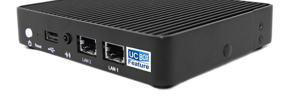Die UCBox-SIP Gateway soll in wenigen Minuten konfiguriert sein. Der Betrieb sei auch ohne umfangreiche Netzwerkkenntnisse möglich. Die UCBox-SIP Gateway soll in wenigen Minuten konfiguriert sein. Der Betrieb sei auch ohne umfangreiche Netzwerkkenntnisse möglich.