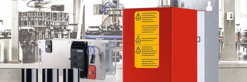 Der Dynamische Speicher-Manager DSM 4.0 kann mit drei elektrischen Speichermedien arbeiten und eignet sich so für die Antriebstechnik in allen Branchen. Der Dynamische Speicher-Manager DSM 4.0 kann mit drei elektrischen Speichermedien arbeiten und eignet sich so für die Antriebstechnik in allen Branchen.