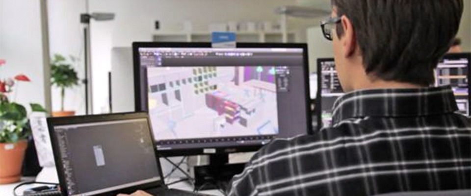 Spezialisten in VR- und 3D-Design erschaffen bei Innoactive Digital Realities die virtuellen Welten einschließlich aller Funktionen. Spezialisten in VR- und 3D-Design erschaffen bei Innoactive Digital Realities die virtuellen Welten einschließlich aller Funktionen.