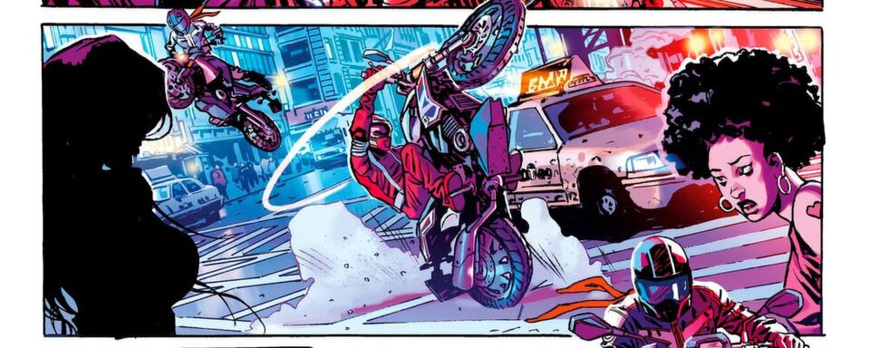 Riders in the Storm heißt die neuue Comicserie, mit der BMW Motorrad zeigt, künftig auch eine jüngere Zielgruppe im Visier zu haben. Riders in the Storm heißt die neuue Comicserie, mit der BMW Motorrad zeigt, künftig auch eine jüngere Zielgruppe im Visier zu haben.