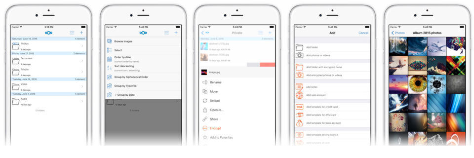 Der iOS-Client für Nextcloud stammt von TWSweb. Der iOS-Client für Nextcloud stammt von TWSweb.