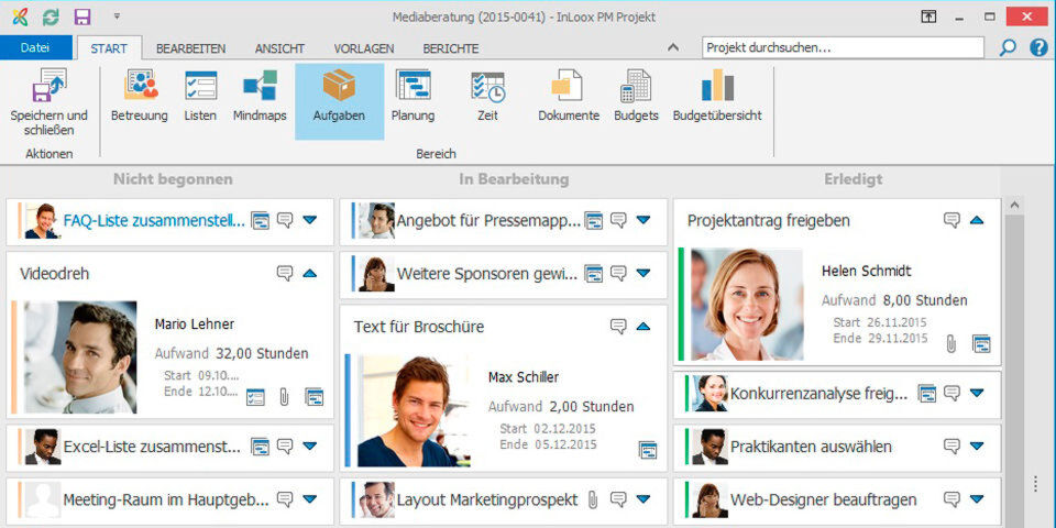 Im Microsoft Office Store steht mit „InLoox Now Aufgaben“ eine App zur Verfügung, mit der aus einer E-Mail in Outlook eine Aufgabe erzeugt werden kann (im Bild: screenshot InLoox PM). Im Microsoft Office Store steht mit „InLoox Now Aufgaben“ eine App zur Verfügung, mit der aus einer E-Mail in Outlook eine Aufgabe erzeugt werden kann (im Bild: screenshot InLoox PM).