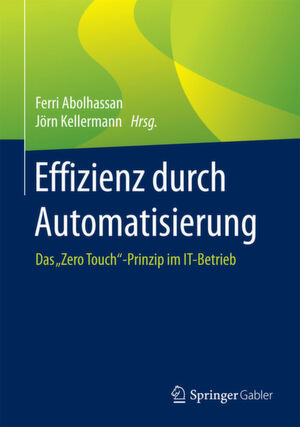 Das Buch zum Thema: Wie Unternehmen mit Standardisierung, Konsolidierung und Automatisierung ihre IT auf Vordermann bringen, erläutern Branchenexperten praxisnah und verständlich im neuen Fachbuch „Effizienz durch Automatisierung – Das ‚Zero-Touch-Prinzip‘ im IT-Betrieb“, herausgegeben von Dr. Ferri Abolhassan und Jörn Kellermann. Springer-Gabler, ISBN 978-3- 658-10643-0 Das Buch zum Thema: Wie Unternehmen mit Standardisierung, Konsolidierung und Automatisierung ihre IT auf Vordermann bringen, erläutern Branchenexperten praxisnah und verständlich im neuen Fachbuch „Effizienz durch Automatisierung – Das ‚Zero-Touch-Prinzip‘ im IT-Betrieb“, herausgegeben von Dr. Ferri Abolhassan und Jörn Kellermann. Springer-Gabler, ISBN 978-3- 658-10643-0
