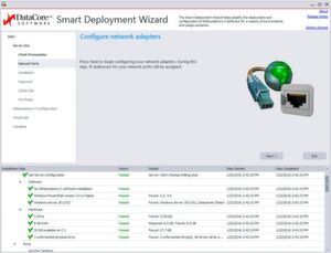 Ob die Voraussetzungen für eine erfolgreiche Installation erfüllt sind, lässt sich über den Smart Deployment Wizard einfach nachvollziehen. Ob die Voraussetzungen für eine erfolgreiche Installation erfüllt sind, lässt sich über den Smart Deployment Wizard einfach nachvollziehen.