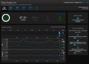 Kapazitätsnutzung, IOPS, Durchsatzrate und vieles weitere mehr lassen sich über das zentrale Qumulo Core Dashboard jederzeit einsehen. Kapazitätsnutzung, IOPS, Durchsatzrate und vieles weitere mehr lassen sich über das zentrale Qumulo Core Dashboard jederzeit einsehen.