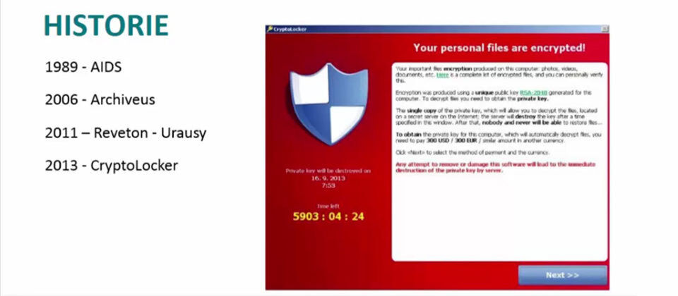 Thomas Uhlemann spricht in seinem Vortrag über Vorgehensweisen im Falle einer Infektion durch eine Ransomware. Thomas Uhlemann spricht in seinem Vortrag über Vorgehensweisen im Falle einer Infektion durch eine Ransomware.