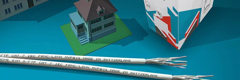 Das für Wohnbauten entwickelte Datenkabel „CU 7000 4P Home“ ist in einer Pull-Quick-Box lieferbar. Das für Wohnbauten entwickelte Datenkabel „CU 7000 4P Home“ ist in einer Pull-Quick-Box lieferbar.
