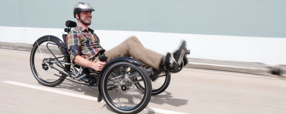 In der Topversion kostet das Trike Scorpion von HP gut 6.000 Euro. In der Topversion kostet das Trike Scorpion von HP gut 6.000 Euro.
