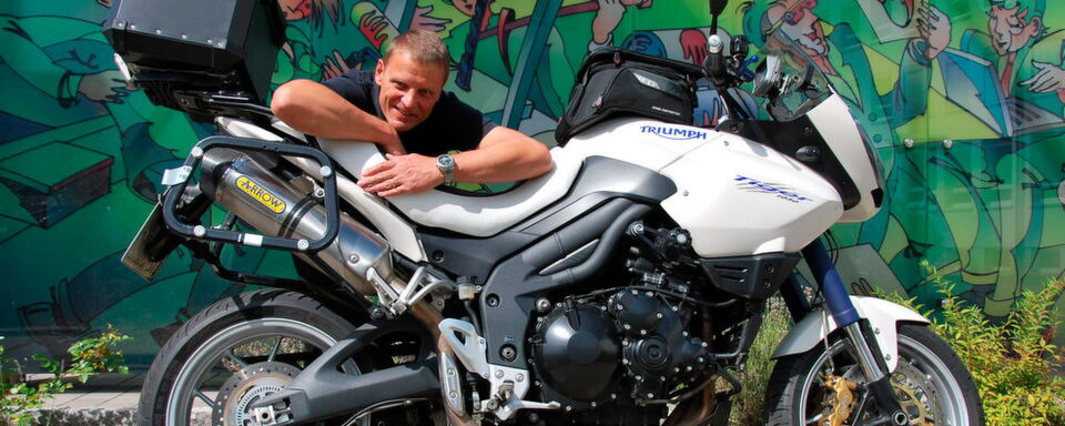 Der Autor hat seine Triumph Tiger in siebeneinhalb Jahren in sein Herz geschlossen. Der Abschied fällt nicht leicht. Der Autor hat seine Triumph Tiger in siebeneinhalb Jahren in sein Herz geschlossen. Der Abschied fällt nicht leicht.