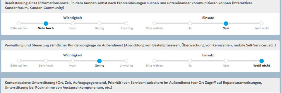 Ein paar Mausklicks führen zur Analyse. Ein paar Mausklicks führen zur Analyse.