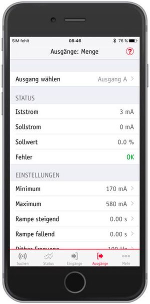 Die App Hawe eControl ist ein Konfigurations- und Diagnose-Cockpit für den elektronischen Proportionalverstärker EV2S-BT von Hawe Hydraulik. Die App Hawe eControl ist ein Konfigurations- und Diagnose-Cockpit für den elektronischen Proportionalverstärker EV2S-BT von Hawe Hydraulik.