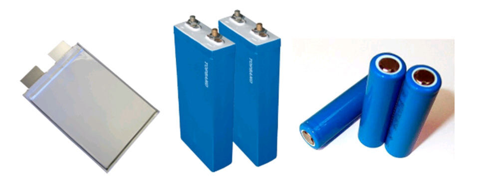 Es gibt im Wesentlichen drei Formate der Lithium-Ionen-Akkus. Es gibt im Wesentlichen drei Formate der Lithium-Ionen-Akkus.