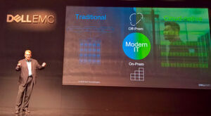 In den Produkten des vereinigten Unternehmens und in der Realität der Anwender werde alte und neue Infrastruktur noch lange nebeneinander existieren, erläutert Brian Gallagher, President Cloud Management Group bei Dell EMC. In den Produkten des vereinigten Unternehmens und in der Realität der Anwender werde alte und neue Infrastruktur noch lange nebeneinander existieren, erläutert Brian Gallagher, President Cloud Management Group bei Dell EMC.