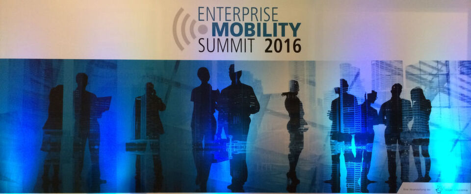 Der Enterprise Mobility Summit 2016 setzte nicht nur mit einem Teilnehmerrekord Maßstäbe. Der Enterprise Mobility Summit 2016 setzte nicht nur mit einem Teilnehmerrekord Maßstäbe.