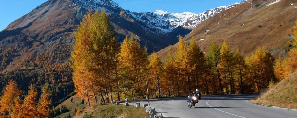 Der Kontrast aus goldgelben Blättern oder bernsteinfarbenen Lärchennadeln, dem oft stahlblauen Himmel und den frischen Schneefeldern der Gipfelregion ist faszinierend, wie hier am Großglockner am Kasereck. Der Kontrast aus goldgelben Blättern oder bernsteinfarbenen Lärchennadeln, dem oft stahlblauen Himmel und den frischen Schneefeldern der Gipfelregion ist faszinierend, wie hier am Großglockner am Kasereck.