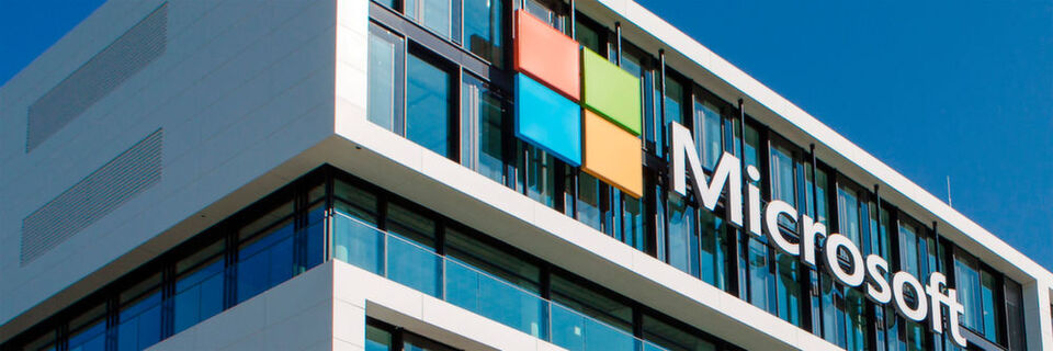 Die neue Deutschland-Zentrale von Microsoft in München. Die neue Deutschland-Zentrale von Microsoft in München.