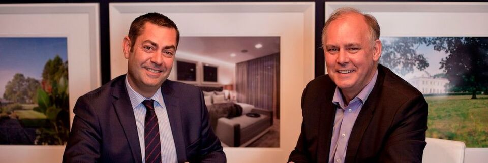 Paul Eccleston (r.), CEO von Nuvias, und Jerome Jullien, Vice President Partners & Alliances bei Nokia, besiegelten den Vertrag. Paul Eccleston (r.), CEO von Nuvias, und Jerome Jullien, Vice President Partners & Alliances bei Nokia, besiegelten den Vertrag.
