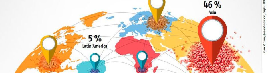 The Map of Polymers: Regional shares in Global Polyer Production The Map of Polymers: Regional shares in Global Polyer Production