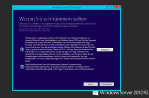 Microsoft warnt vor der Aktualisierung eines Servers und empfiehlt die Neuinstallation von Servern. Microsoft warnt vor der Aktualisierung eines Servers und empfiehlt die Neuinstallation von Servern.