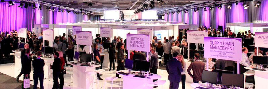IFS World 2016 in Göteborg: in der Ausstellung waren zahlreiche Softwareprodukte des schwedischen Unternehmens zu sehen. IFS World 2016 in Göteborg: in der Ausstellung waren zahlreiche Softwareprodukte des schwedischen Unternehmens zu sehen.