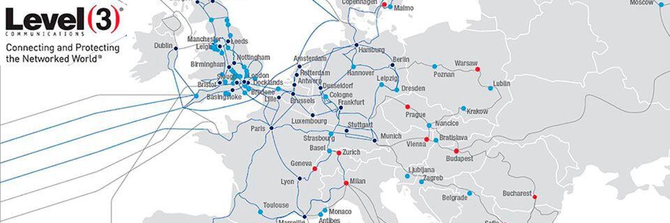Level 3 hat seine Marktpräsenz in Europa erhöht und um 15 neue Standorte ausgebaut. Level 3 hat seine Marktpräsenz in Europa erhöht und um 15 neue Standorte ausgebaut.