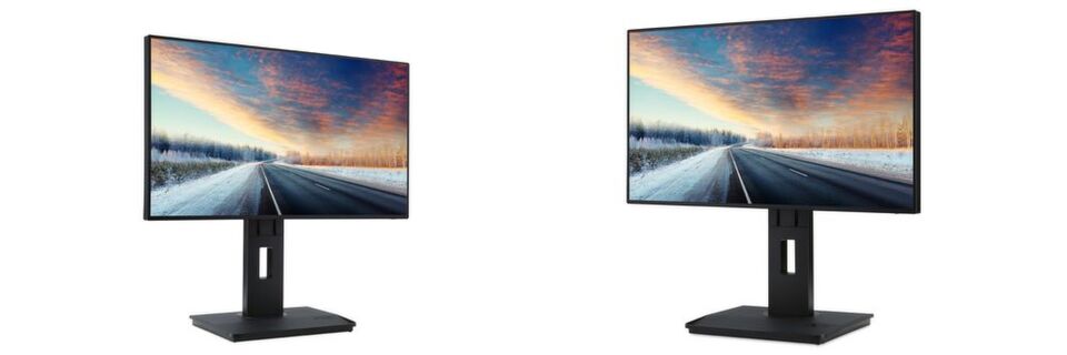 Die Business-Monitore der BE-Serie von Acer gibt es mit 23,8-Zoll-Full-HD-Panel und als WQHD-Modelle mit 27 Zoll Diagonale. Die Business-Monitore der BE-Serie von Acer gibt es mit 23,8-Zoll-Full-HD-Panel und als WQHD-Modelle mit 27 Zoll Diagonale.