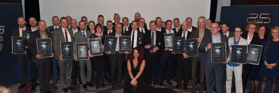 Die glücklichen Gewinner des Abends. Die glücklichen Gewinner des Abends.