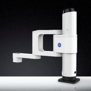 Dobot M1: Der 130 mm x 115 mm x 12mm messende, per Crowdfunding finanzierte Roboterarm ist knapp 53 Zentimeter hoch, verfügt über eine Traglast von 1,5 kg sowie diverse Kommunikationsschnittstellen, wird per PC oder Smartphone gesteuert und kann mit Hilfe diverser Aufsätze für kleinere heimische Fertigungsaufgaben eingesetzt werden. Dobot M1: Der 130 mm x 115 mm x 12mm messende, per Crowdfunding finanzierte Roboterarm ist knapp 53 Zentimeter hoch, verfügt über eine Traglast von 1,5 kg sowie diverse Kommunikationsschnittstellen, wird per PC oder Smartphone gesteuert und kann mit Hilfe diverser Aufsätze für kleinere heimische Fertigungsaufgaben eingesetzt werden.