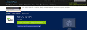 Microsoft macht mit Linux ernst: SLES 12 für HPC auf Azure kommt auf die Rechenknoten eines Microsoft HPC-Clusters mit dem HPC Pack 2016 Microsoft macht mit Linux ernst: SLES 12 für HPC auf Azure kommt auf die Rechenknoten eines Microsoft HPC-Clusters mit dem HPC Pack 2016