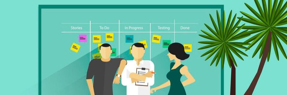 Agile Softwareentwicklung erfordert Teamarbeit und agile Methoden wie Scrum, um möglichst effizient zu sein. Agile Softwareentwicklung erfordert Teamarbeit und agile Methoden wie Scrum, um möglichst effizient zu sein.