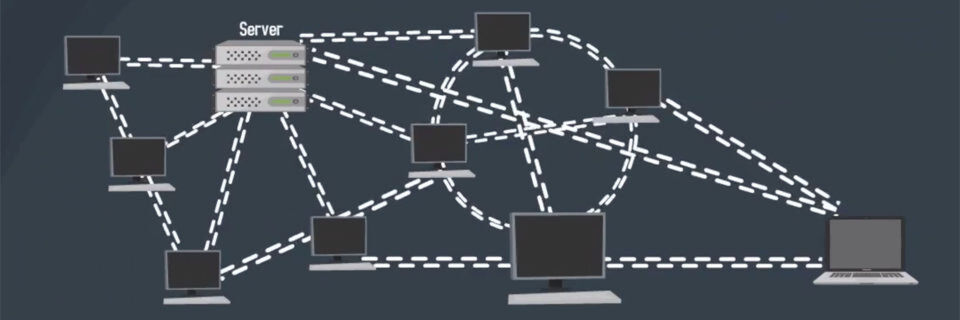 Es geht auch ohne Cloud: Mit der P2P-Lösung entscheiden Unternehmen selbst, wo ihre Daten gespeichert werden, Es geht auch ohne Cloud: Mit der P2P-Lösung entscheiden Unternehmen selbst, wo ihre Daten gespeichert werden,