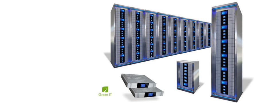 Die „Spherenium Smart-Ware“-Plattform von der Techit GmbH lässt sich von einem einzelnen Server- oder Storage-Node bis zum Failover- und HA-Cluster-Verbund mit mehreren hundert Nodes zu einem kompletten Rechenzentrum skalieren. Die „Spherenium Smart-Ware“-Plattform von der Techit GmbH lässt sich von einem einzelnen Server- oder Storage-Node bis zum Failover- und HA-Cluster-Verbund mit mehreren hundert Nodes zu einem kompletten Rechenzentrum skalieren.