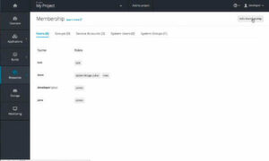 Openshist ist mandantenfähig, wobei sich Projektmitgliedschaften komfortabel verwalten lassen. Openshist ist mandantenfähig, wobei sich Projektmitgliedschaften komfortabel verwalten lassen.