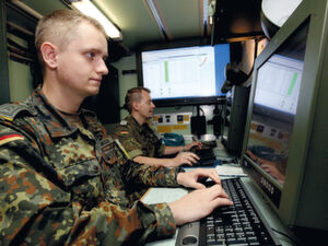 Die Bundeswehr rüstet sich für Angriffe aus dem Cyberraum. Die Bundeswehr rüstet sich für Angriffe aus dem Cyberraum.