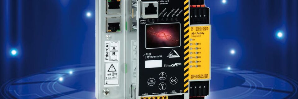 Dem AS-i FSoE Gateway von Bihl+Wiedemann liegt Geschwindigkeit und Sicherheit in den Genen. Dem AS-i FSoE Gateway von Bihl+Wiedemann liegt Geschwindigkeit und Sicherheit in den Genen.