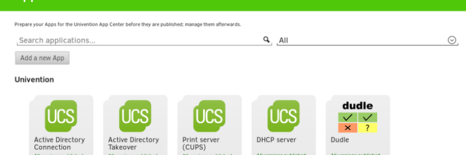 UCS 4.2 kommt mit Debian 8, LTS-Kernel 1.9 und überarbeitetem Portal (Thomas Drilling). UCS 4.2 kommt mit Debian 8, LTS-Kernel 1.9 und überarbeitetem Portal (Thomas Drilling).